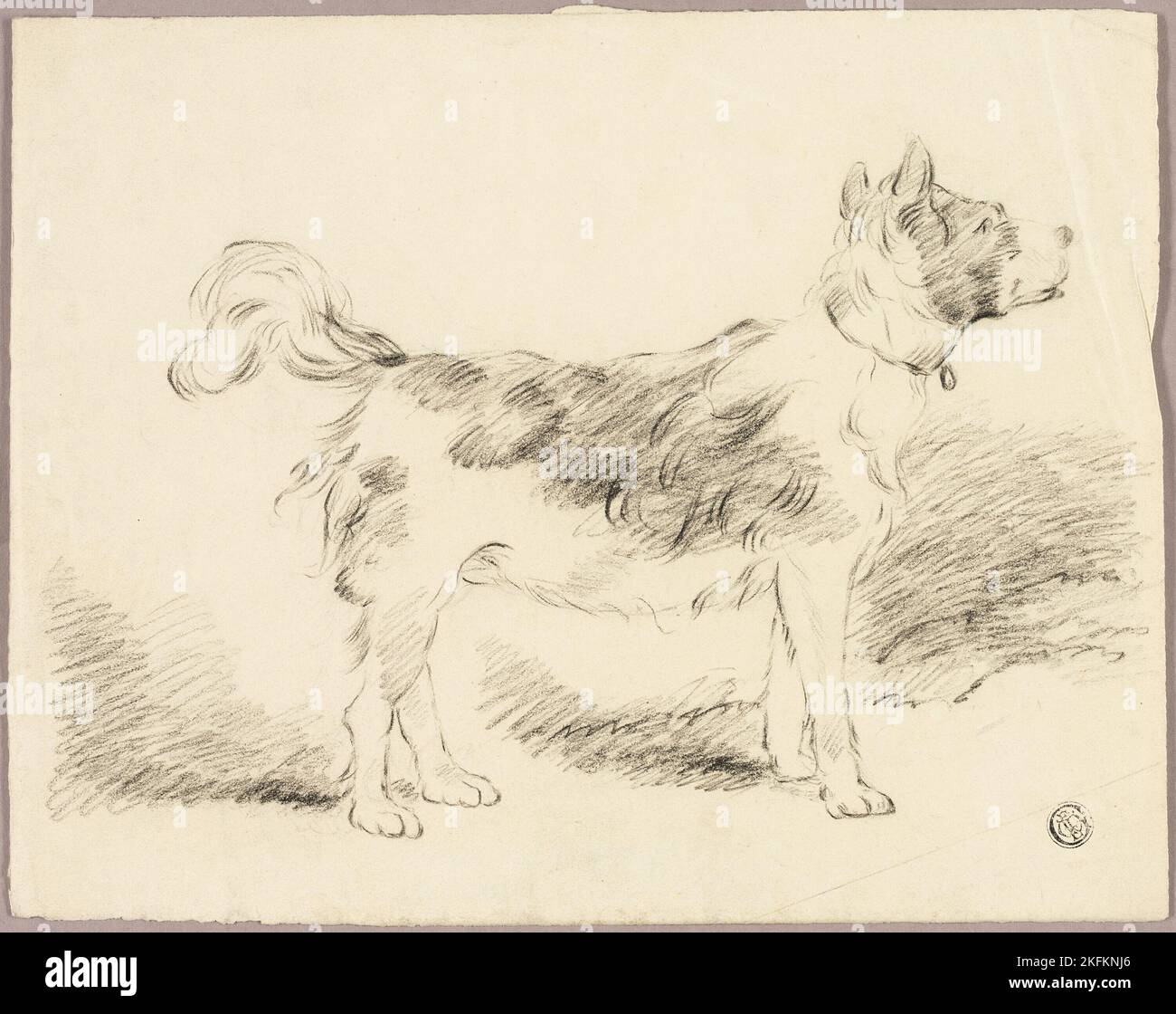 Shepherd Dog, n.d. Nach George Morland. Stockfoto