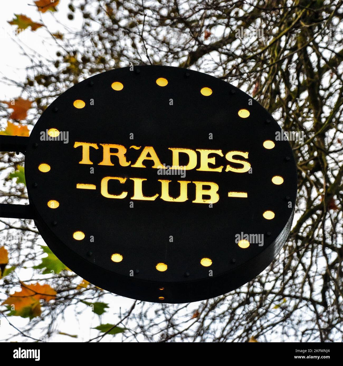 Trades Club, Hebden Bridge, Calderdale, West Yorkshire Stockfoto