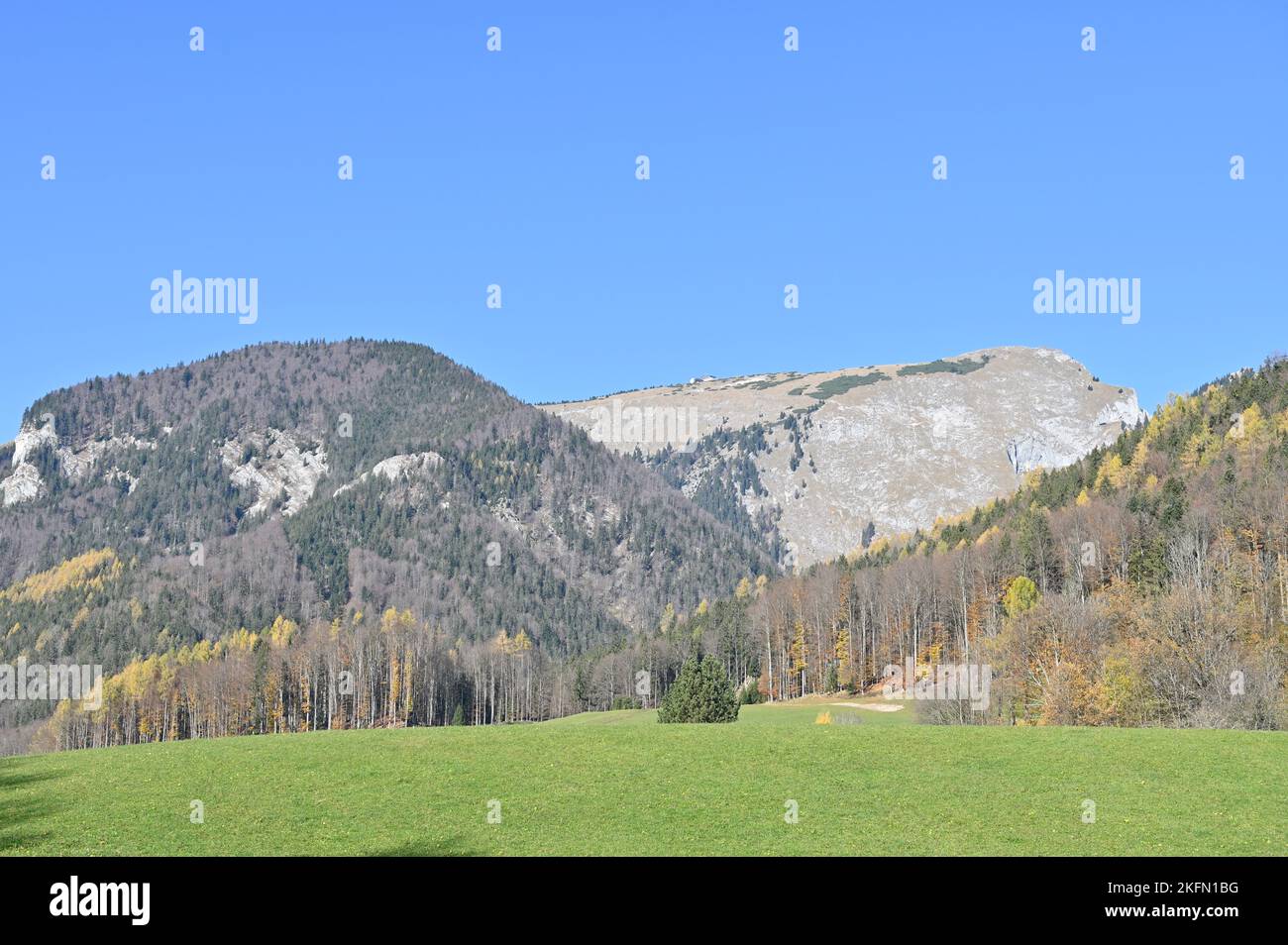 St. Wolfgang am Wolfgangsee, Oberösterreich, Österreich. Landschaft am Wolfgangsee Stockfoto