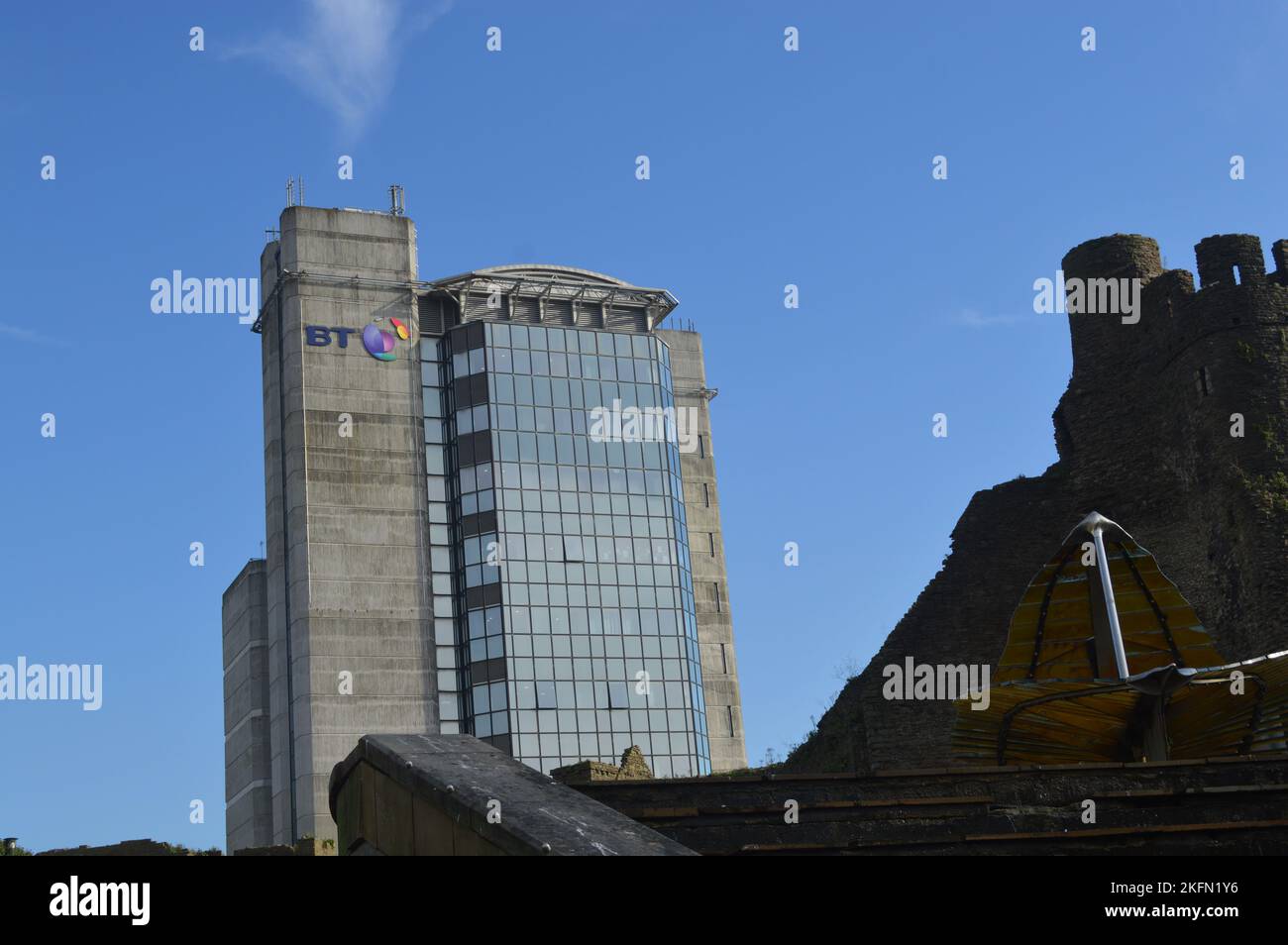 13.. November 2022, Swansea, Wales, Vereinigtes Königreich. Der BT Tower. Stockfoto