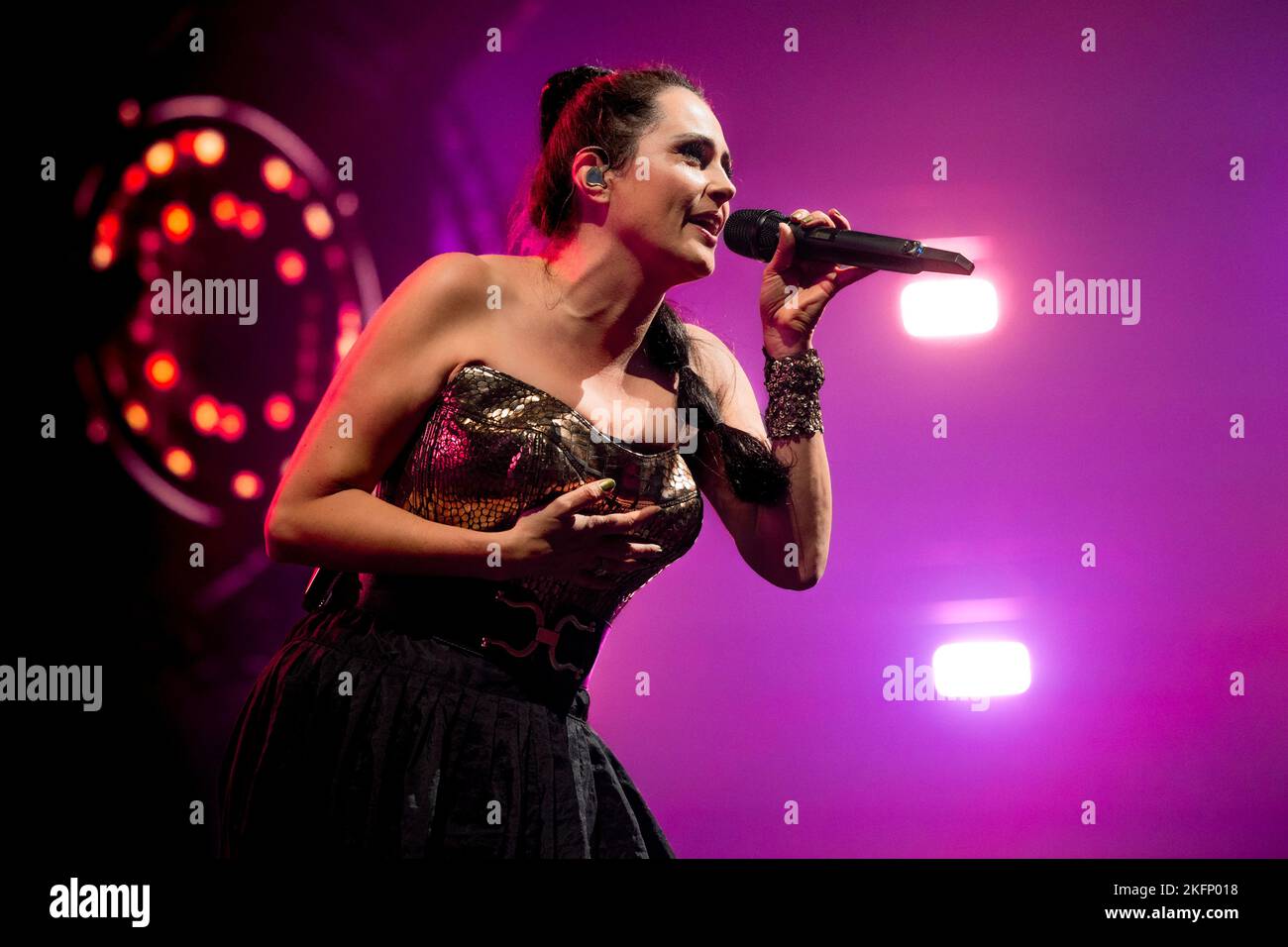 Italien 10 November 2022 Within Temptation live im Mediolanum Forum Assago © Andrea Ripamonti / Alamy Stockfoto