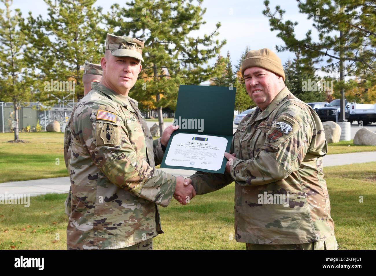 Tech Sgt. James Huston, 168. Maintenance Group, 168. Wing, erhielt das