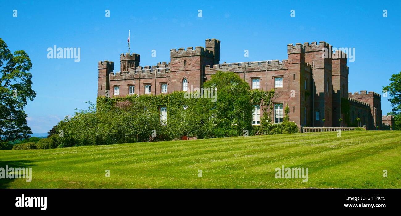 Ein Blick auf Scone Palace, Perth, Schottland, Europa Stockfoto