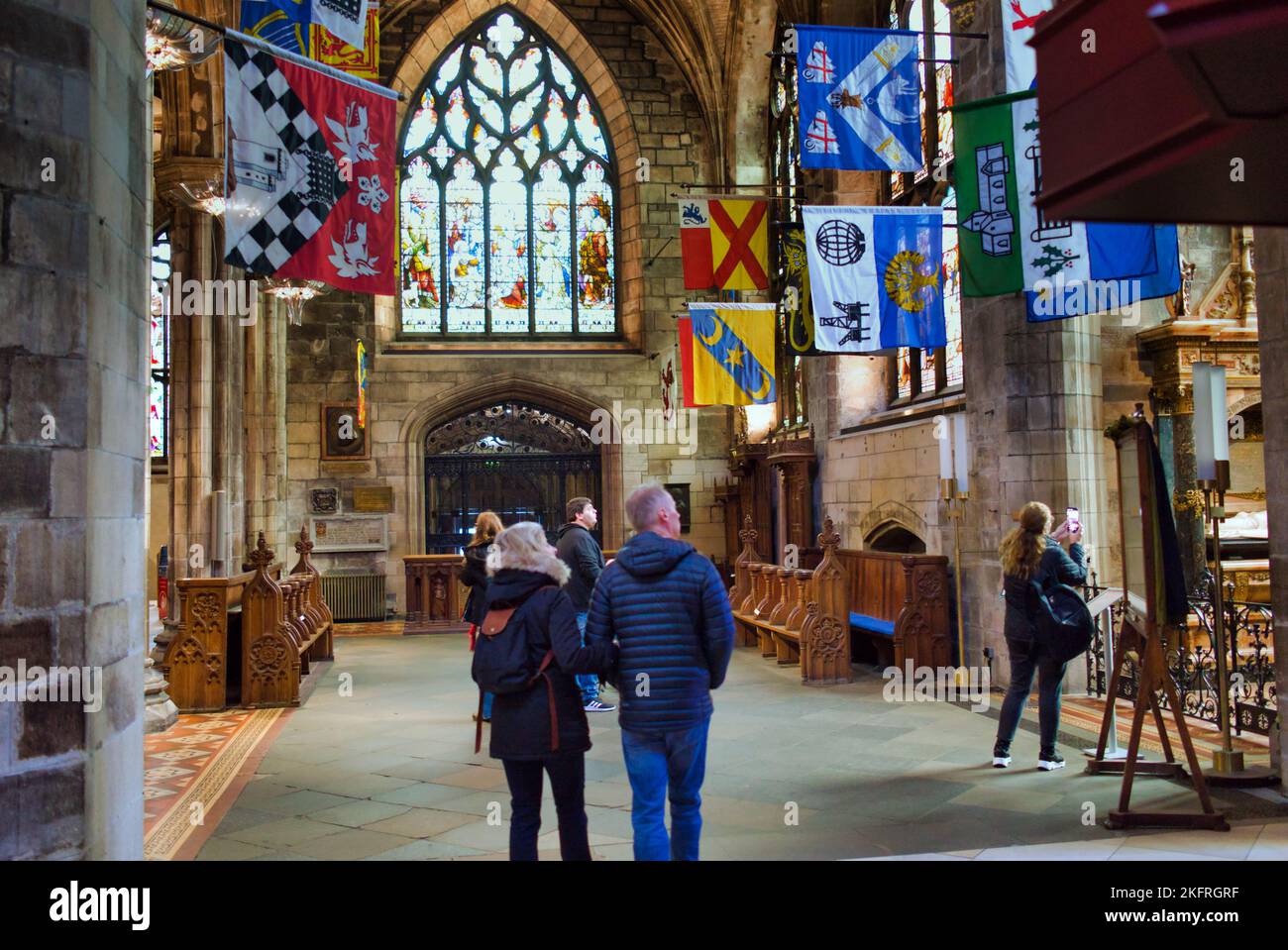 S Giles Cathedral, Edinburgh, Schottland, Großbritannien Stockfoto