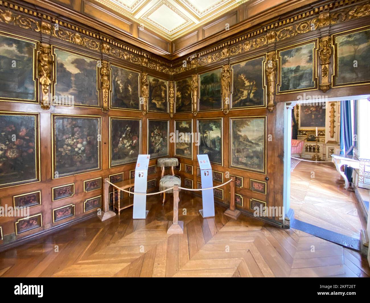 Château de Modave, Modave, Provinz Lüttich, Belgien Stockfoto