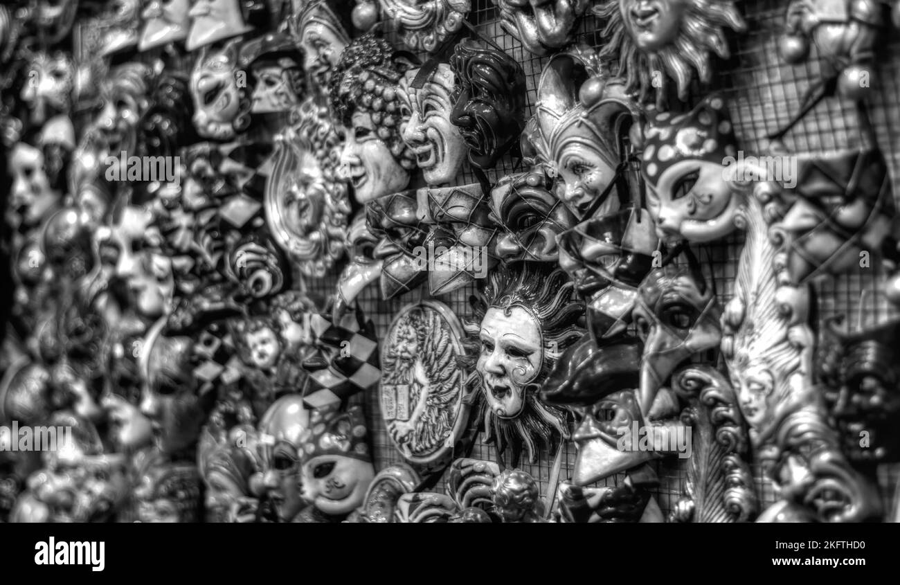 Masken Stockfoto
