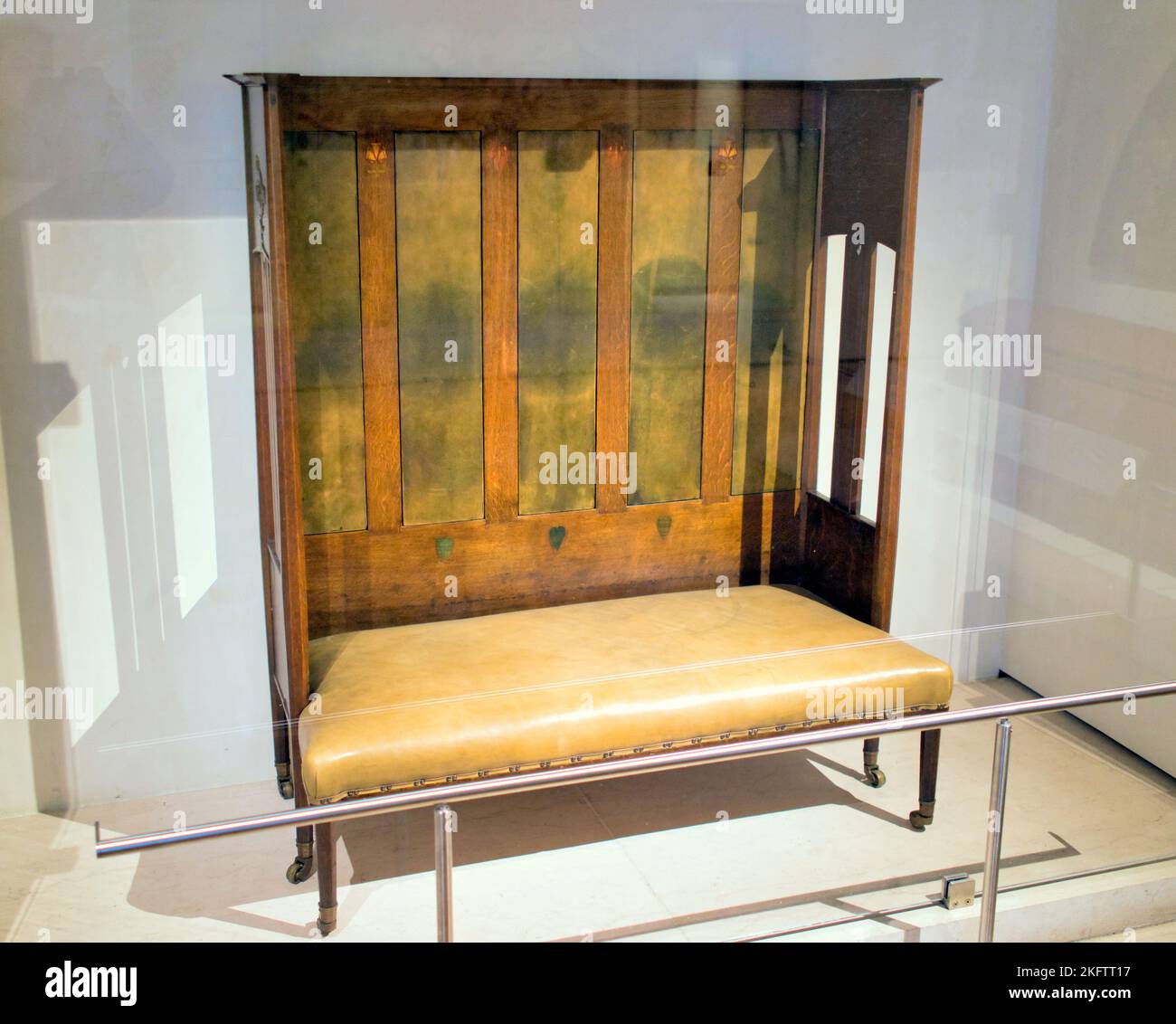 Charles Rennie Macintosh Furniture National Museum of Scotland, Chambers St, Edinburgh EH1 1JF Stockfoto
