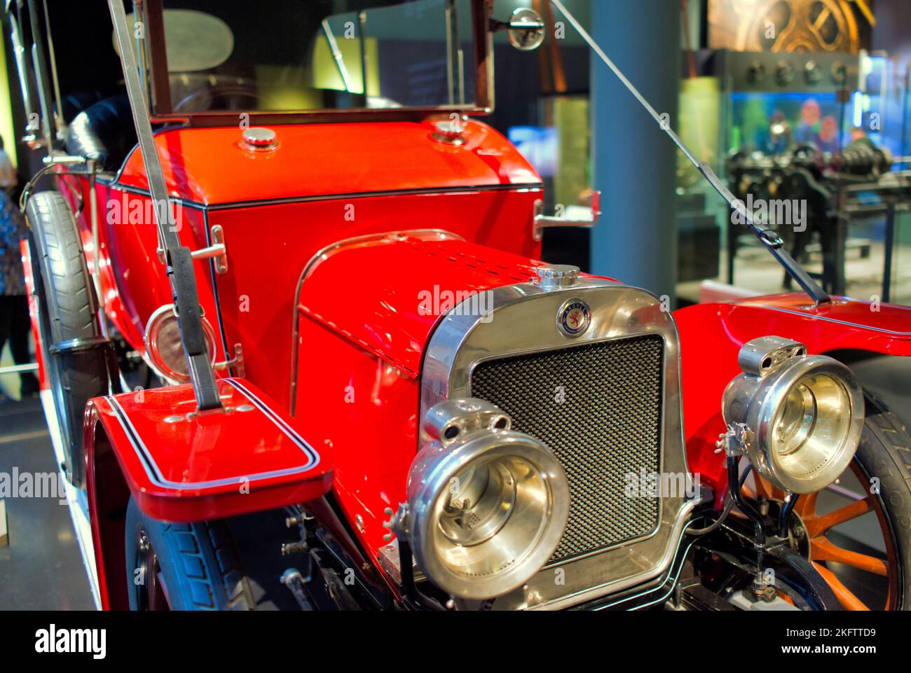 Argyll Flying Fifteen Motor Car, SR 390, 1910 National Museum of Scotland, Chambers St, Edinburgh EH1 1JF Stockfoto