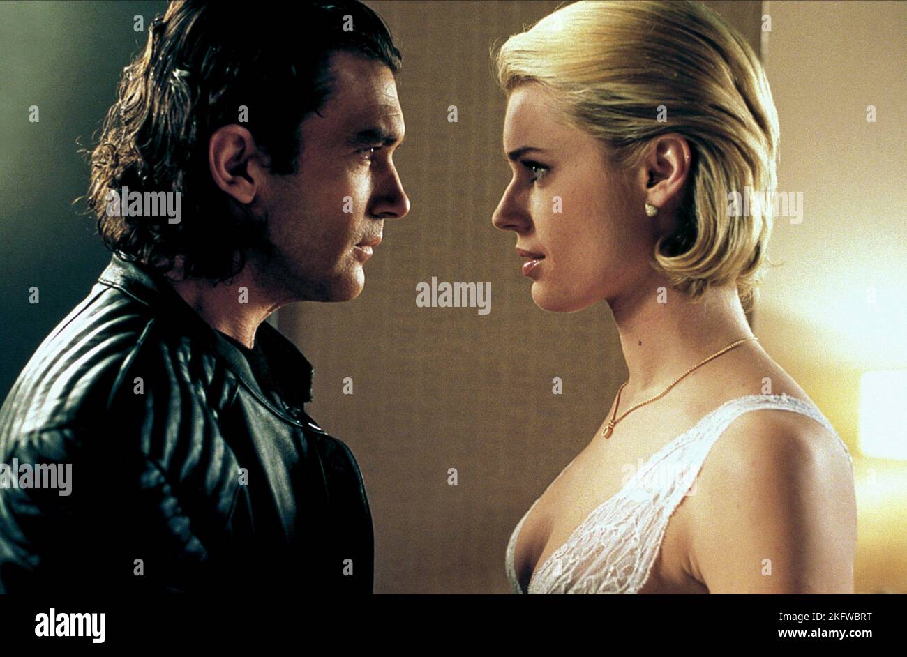 ANTONIO BANDERAS, Rebecca Romijn-STAMOS, Femme fatale, 2002 Stockfoto