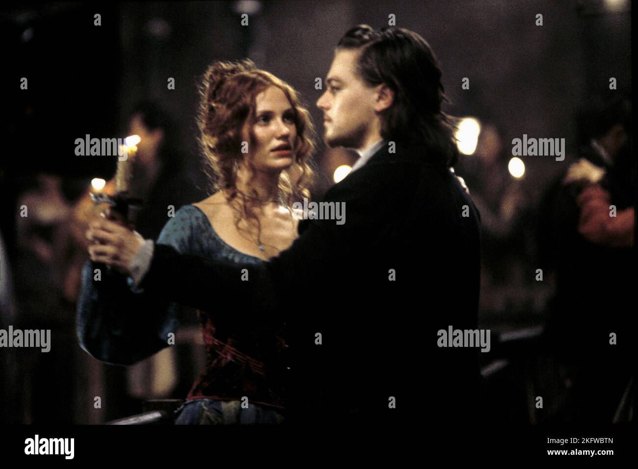 CAMERON DIAZ, LEONARDO DICAPRIO, GANGS OF NEW YORK, 2002 Stockfoto