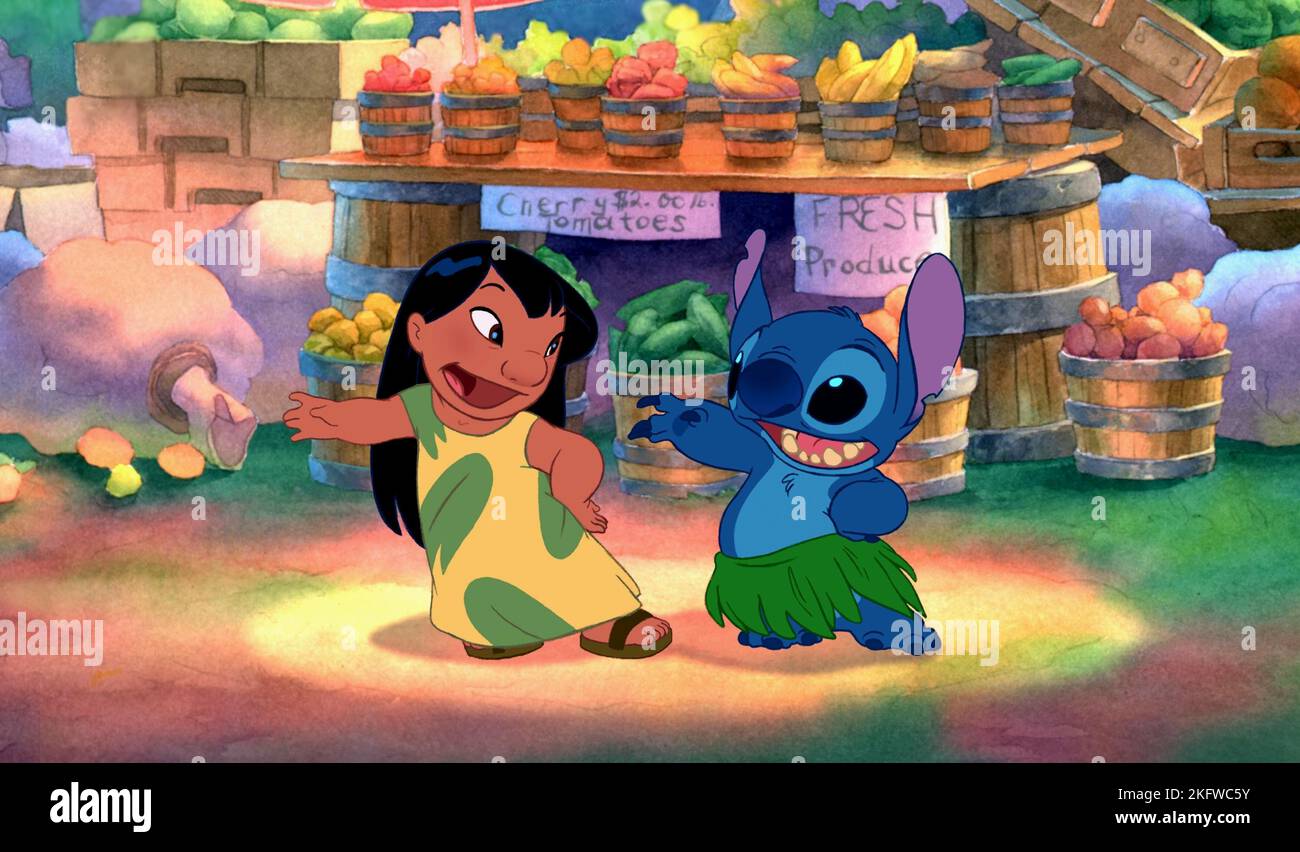 LILO, STITCH, Lilo und Stitch, 2002 Stockfoto