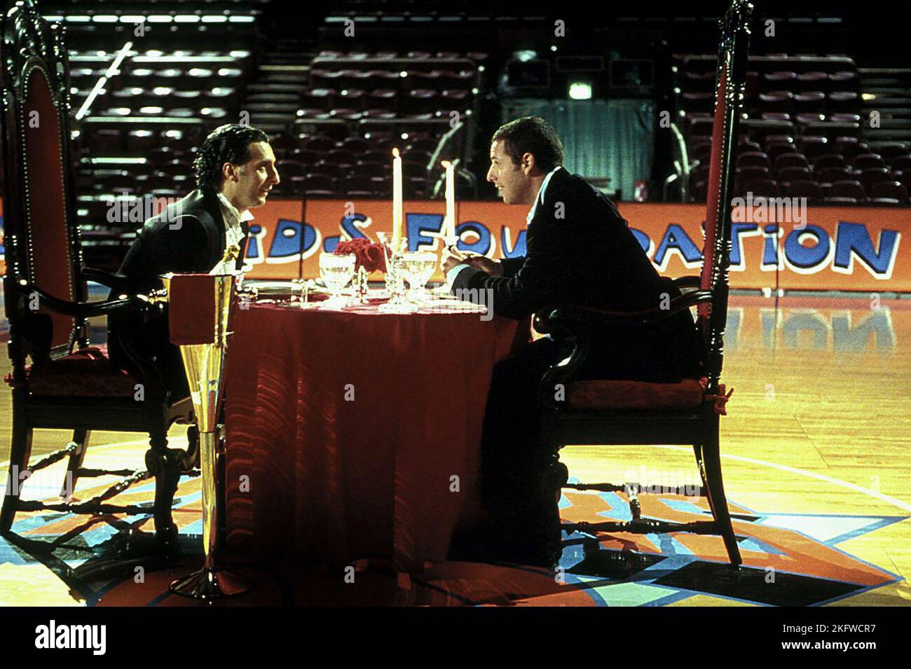 JOHN TURTURRO, ADAM SANDLER, HERR TATEN, 2002 Stockfoto