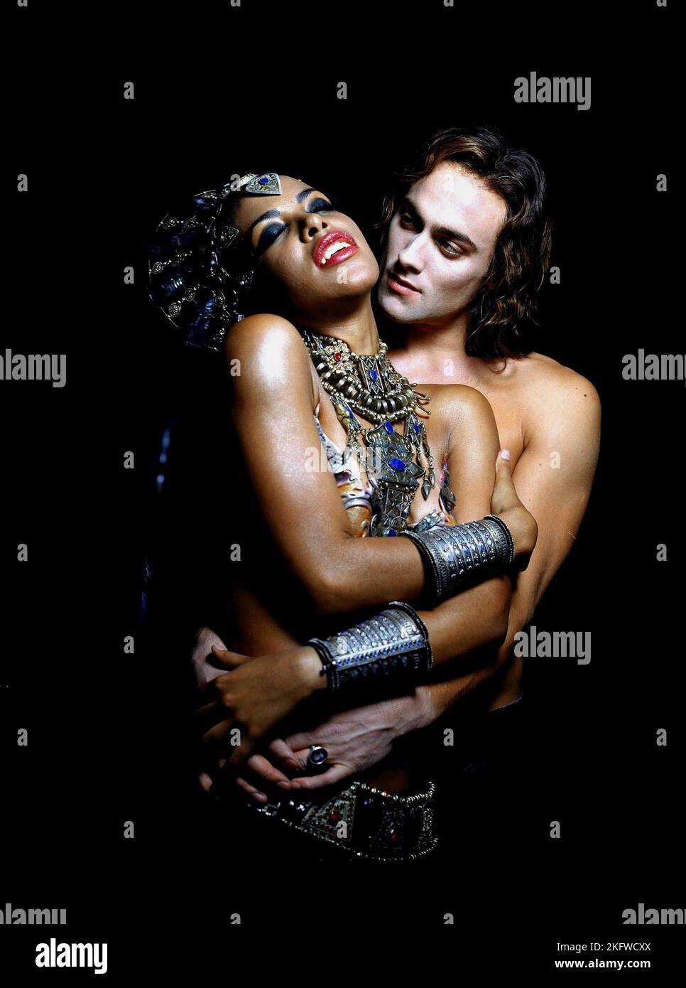 AALIYAH, Stuart Townsend, Königin der Verdammten, 2002 Stockfoto