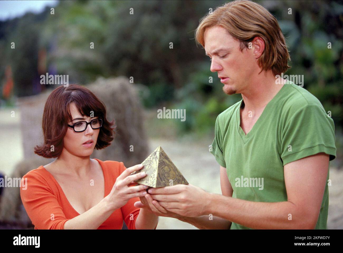 LINDA CARDINELLI, Matthew Lillard SCOOBY-DOO, 2002 Stockfoto