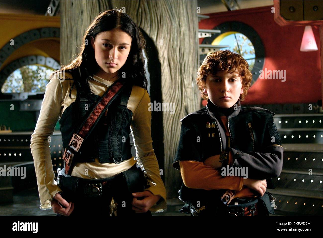 , ALEXA VEGA, DARYL SABARA, Spy Kids 2: Die Insel der verlorenen Träume, 2002 Stockfoto