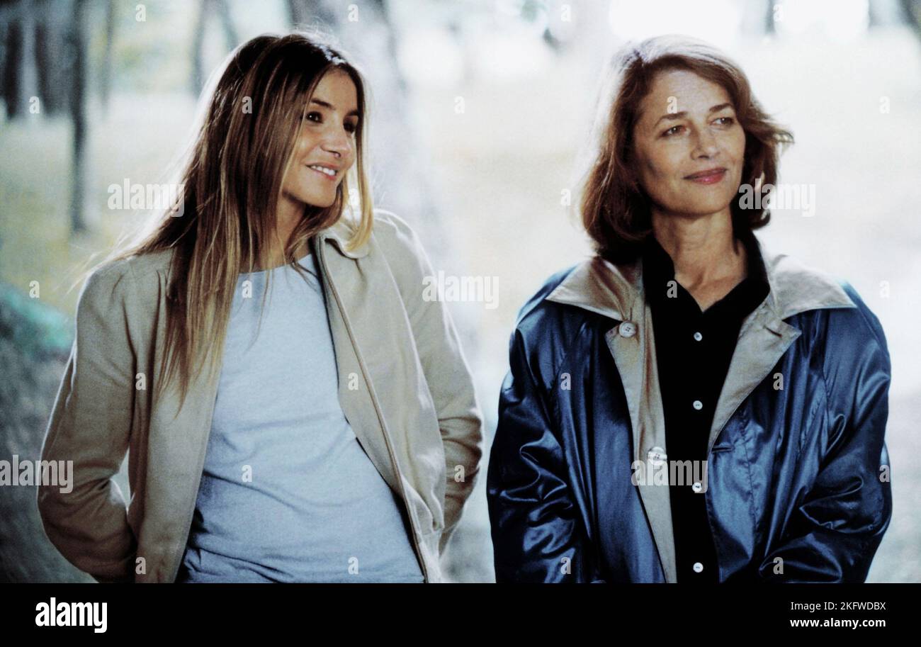 CLOTILDE COURAU, Charlotte Rampling, Sommer, 2002 Stockfoto