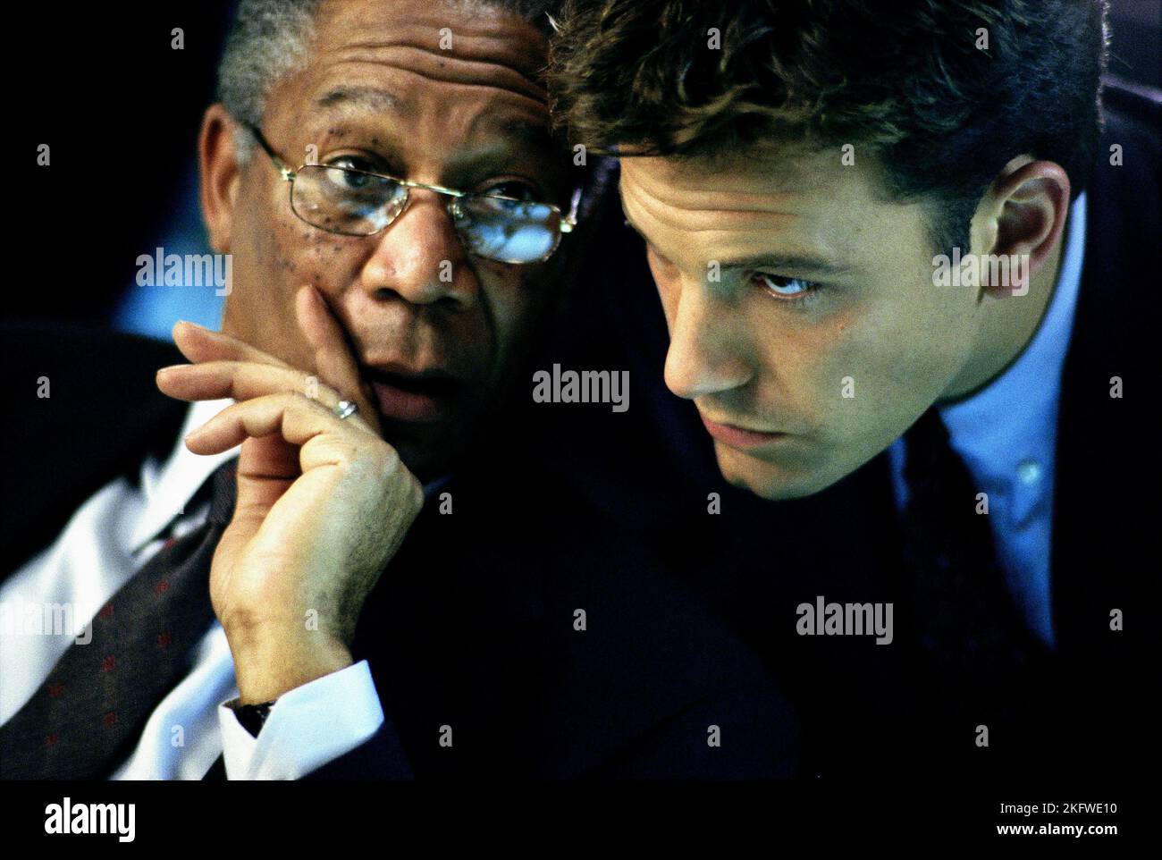 MORGAN FREEMAN, Ben Affleck, DIE SUMME ALLER Ängste, 2002 Stockfoto