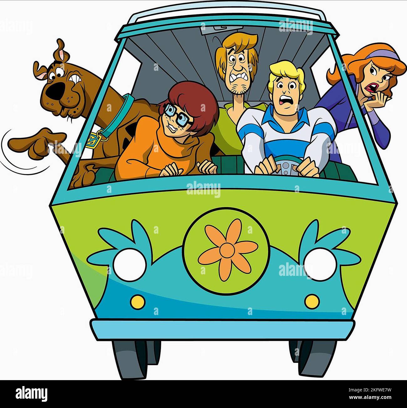 SCOOBY, VELMA, Shaggy, Fred, DAPHNE, WHAT'S NEW SCOOBY-DOO?, 2002 Stockfoto