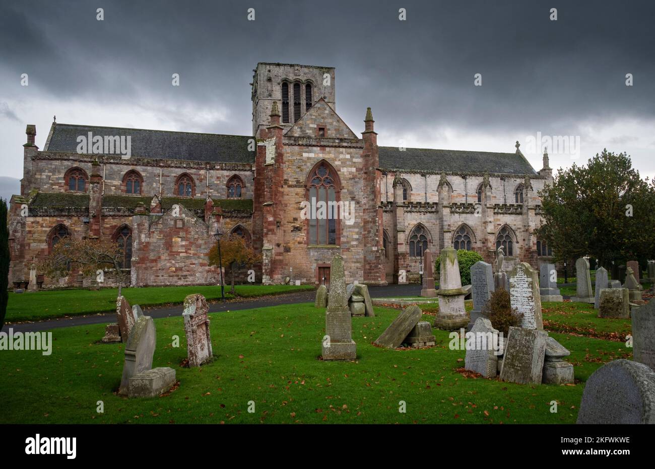 St. Mary's Parish Church, Haddington, East Lothian, Schottland Stockfoto