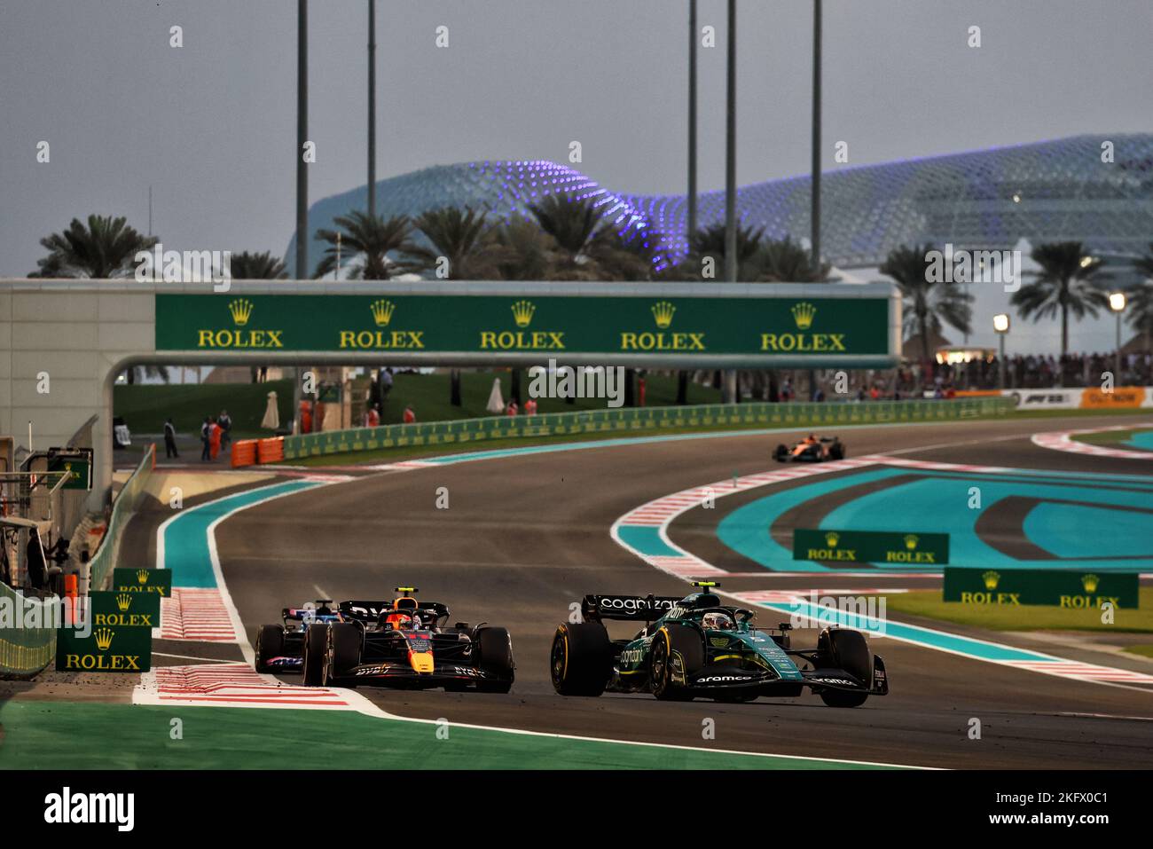 Abu Dhabi, Abu Dhabi. 20.. November 2022. Sebastian Vettel (GER) Aston Martin F1 Team AMR22. Abu Dhabi Grand Prix, Sonntag, 20.. November 2022. Yas Marina Circuit, Abu Dhabi, VAE. Quelle: James Moy/Alamy Live News Stockfoto