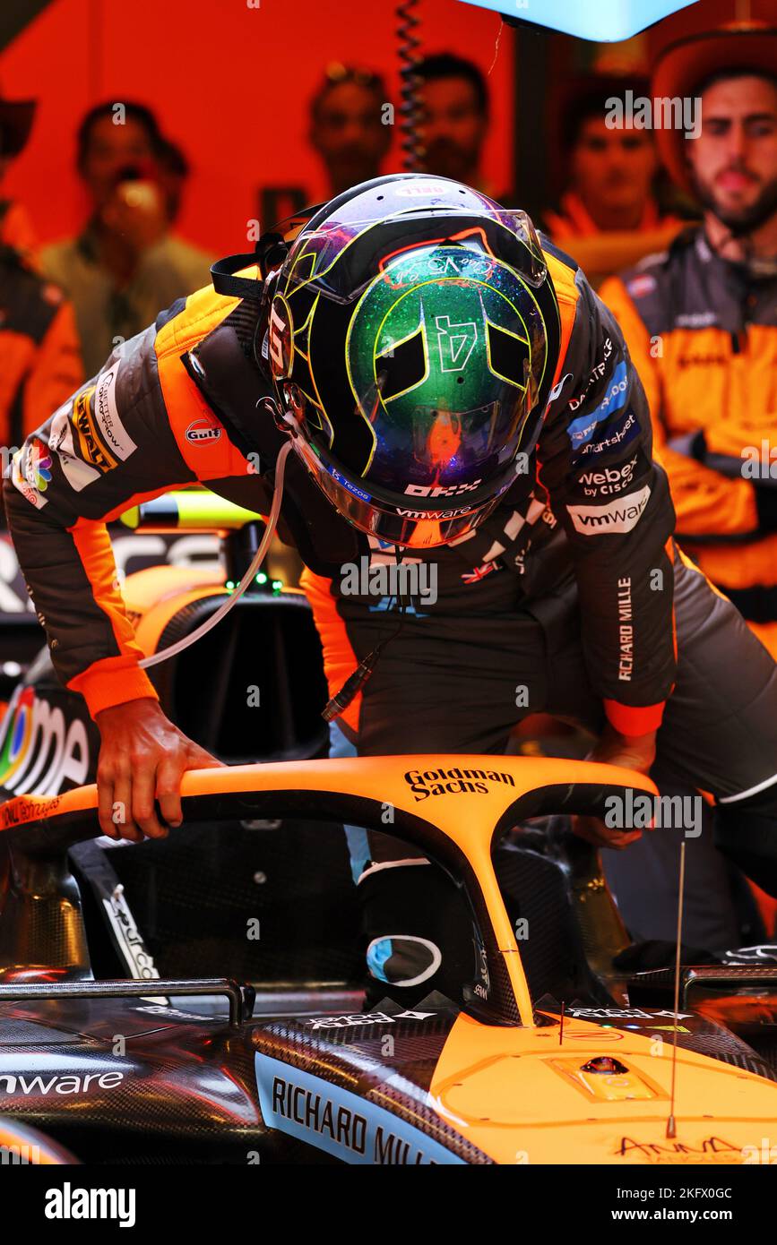 Abu Dhabi, Abu Dhabi. 20.. November 2022. Lando Norris (GBR) McLaren MCL36. Abu Dhabi Grand Prix, Sonntag, 20.. November 2022. Yas Marina Circuit, Abu Dhabi, VAE. Quelle: James Moy/Alamy Live News Stockfoto