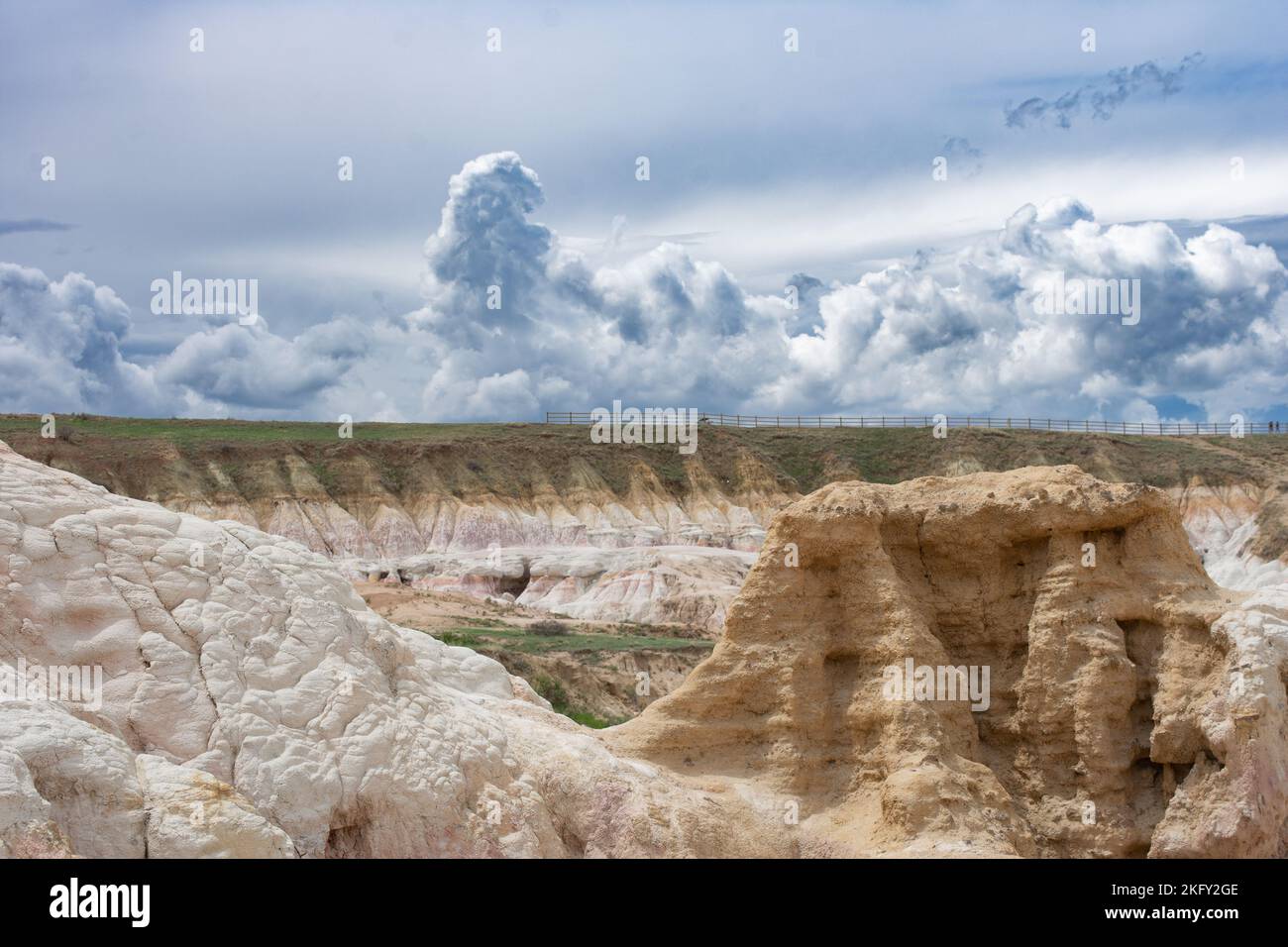 Einheimische Amerikanische Farbminen Stockfoto