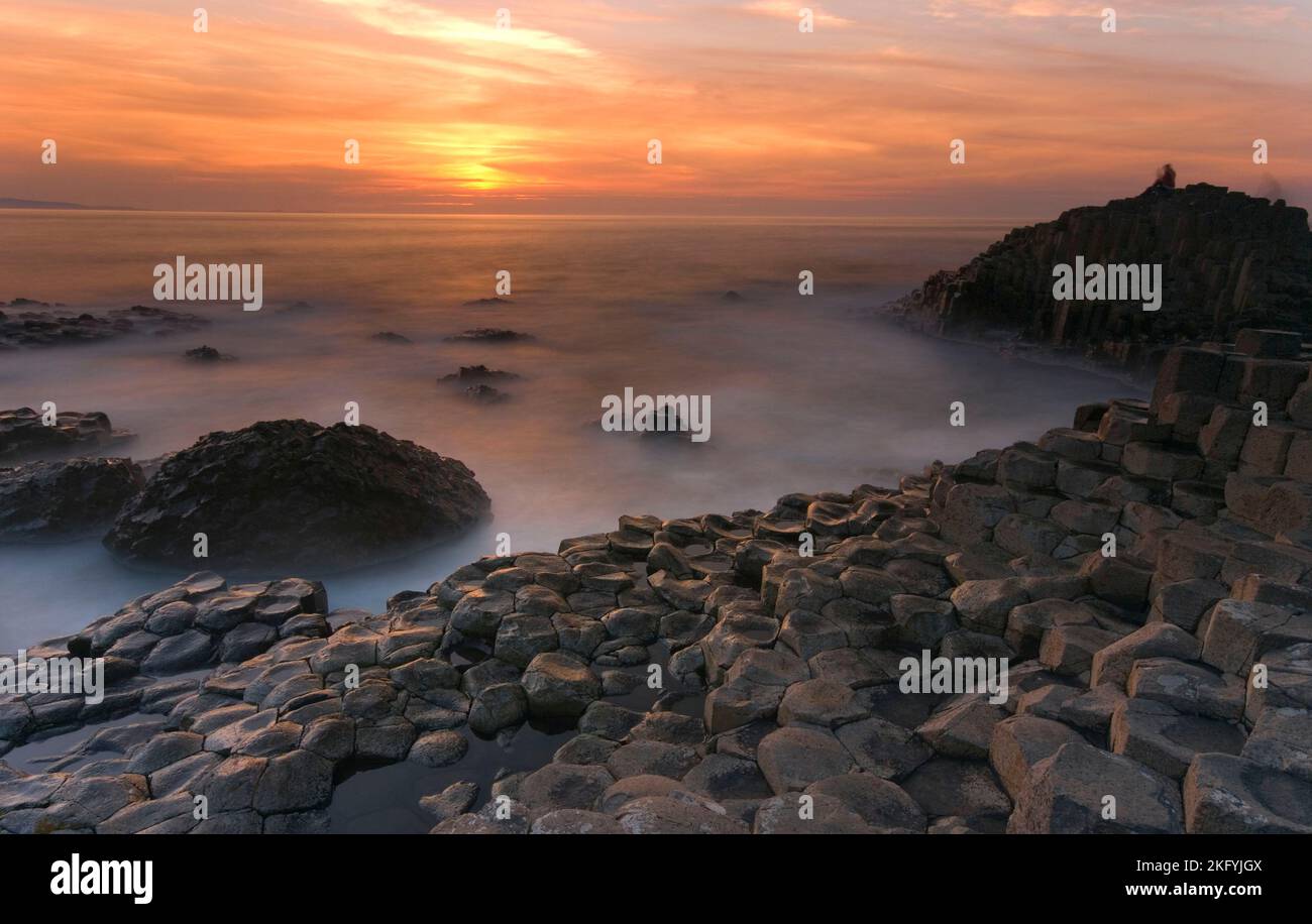 Giant es Causeway, County Antrim, Nordirland Stockfoto