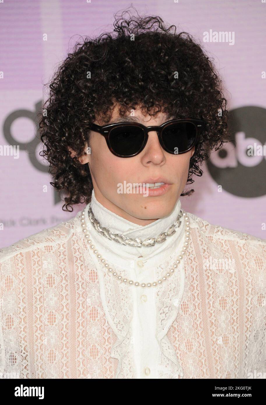 Los Angeles, Kalifornien. 20.. November 2022. Reece Feldman bei der Ankunft für die American Music Awards 2022 - Teil 2, Microsoft Theater, Los Angeles, CA 20. November 2022. Kredit: Elizabeth Goodenough/Everett Collection/Alamy Live Nachrichten Stockfoto