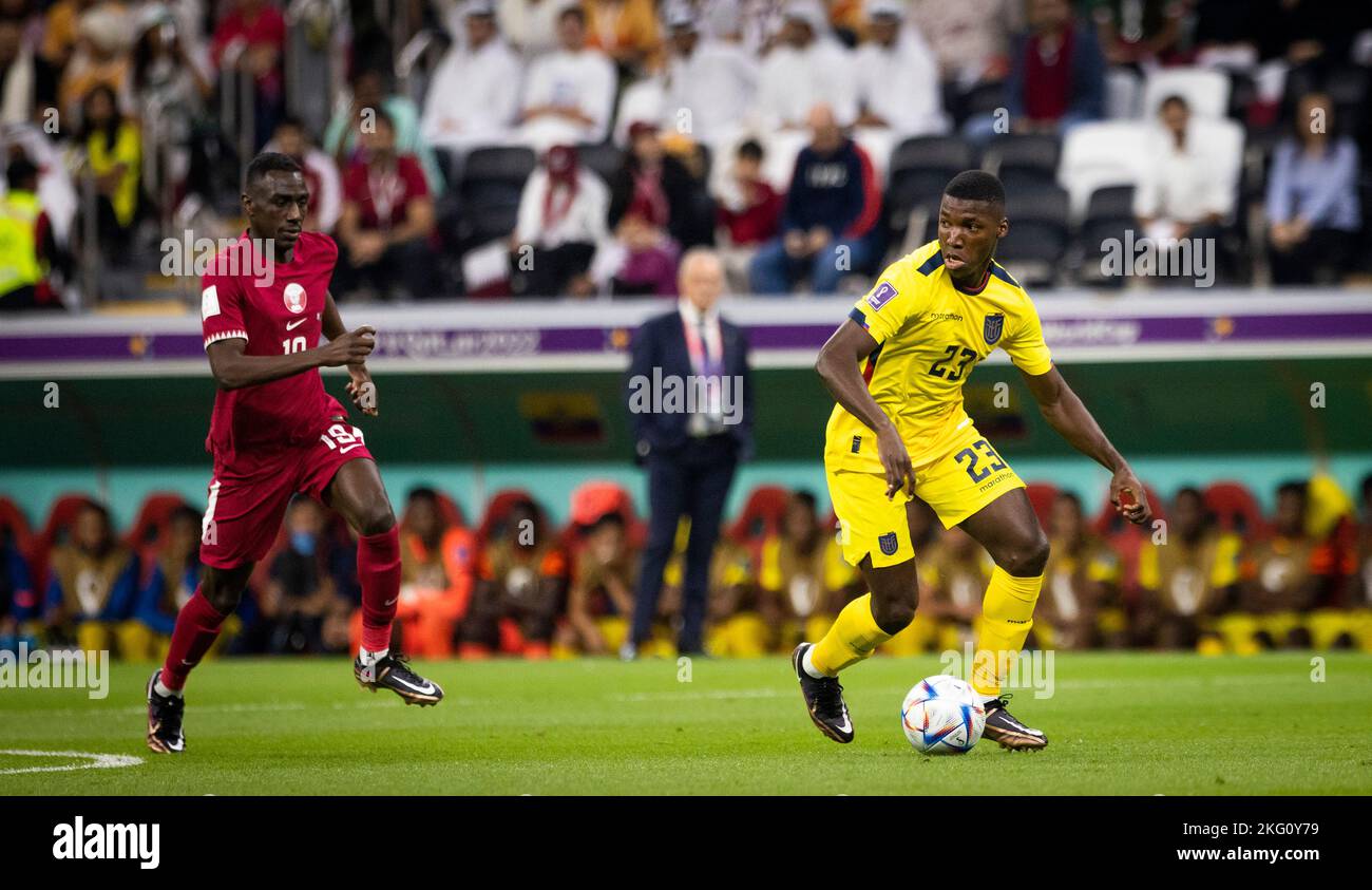Doha, Katar. 20. Nov, 2022. Or 20.11.2022 Moises CAICEDO (ECU), ALMOEZ ...