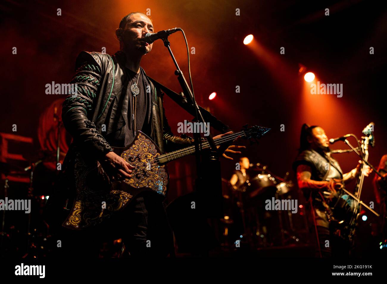 Mailand, Italien. 13.. November 2022. Das Hu Live-Konzert im Alcatraz in Mailand Italien November, 13 2022 - Black Thunder Tour (Foto: Andrea Ripamonti/NurPhoto) Quelle: NurPhoto/Alamy Live News Stockfoto