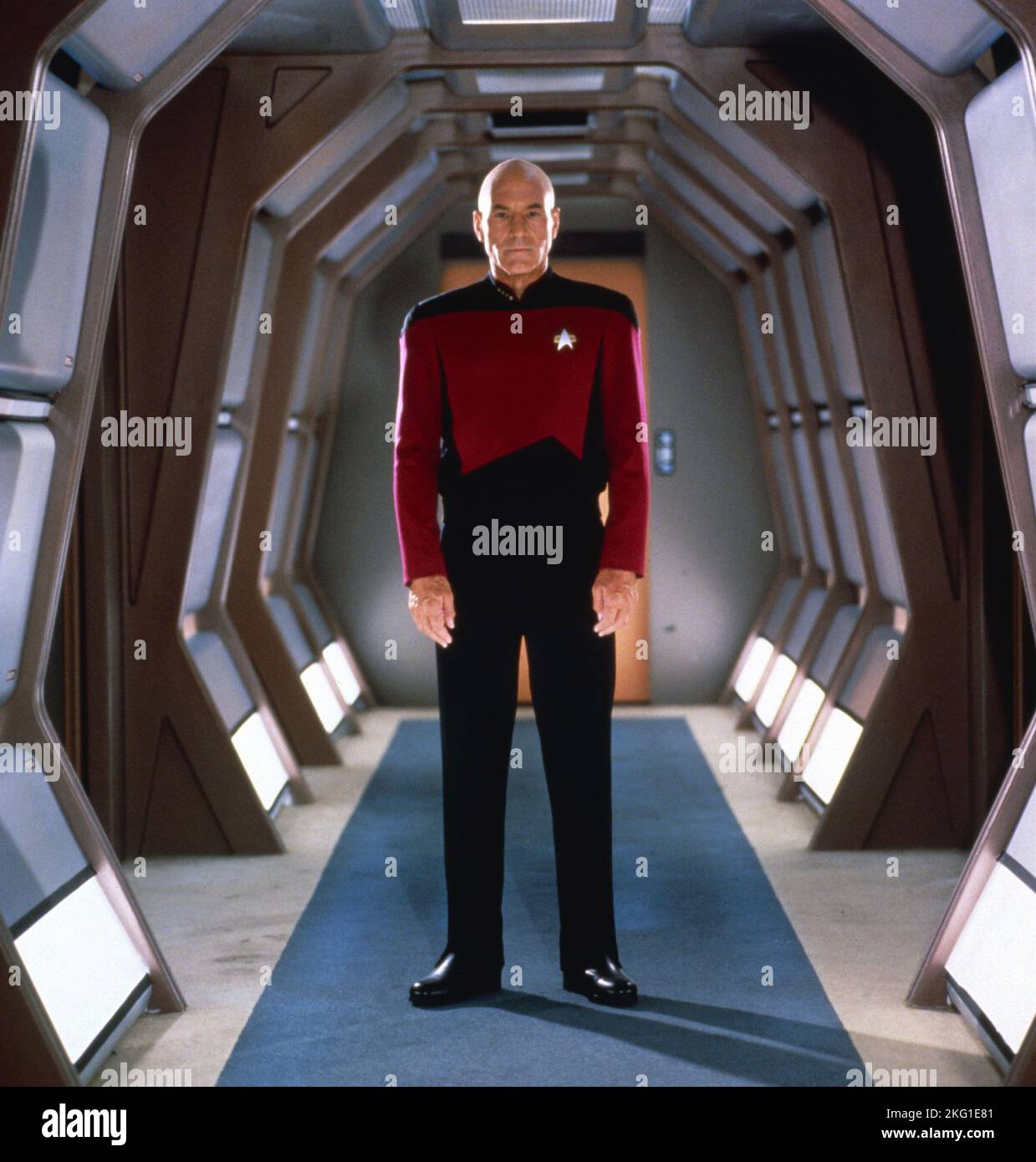 PATRICK STEWART in STAR TREK GENERATIONS (1994), Regie: DAVID CARSON. Kredit: PARAMOUNT BILDER / Album Stockfoto
