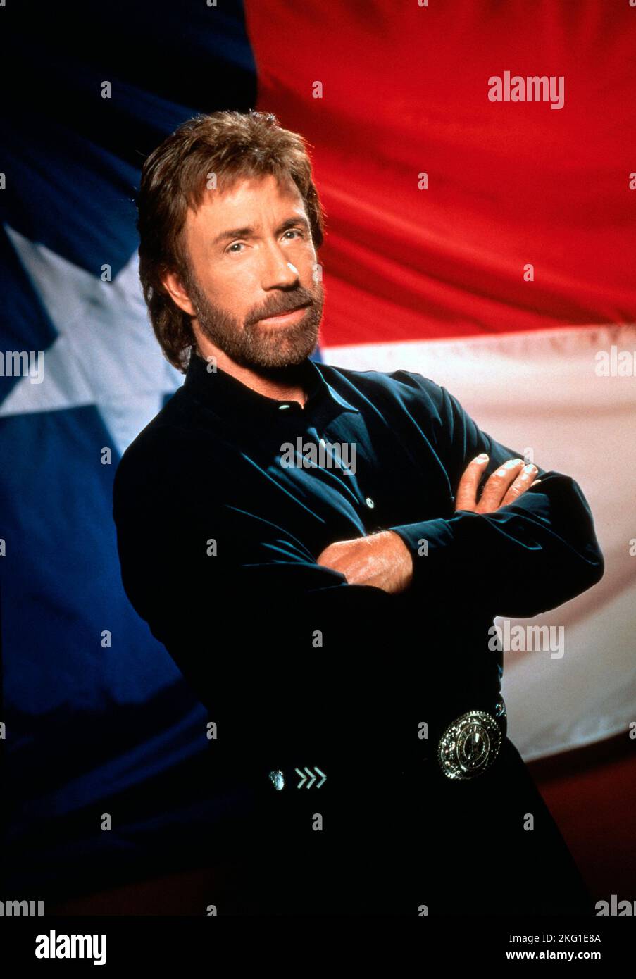 CHUCK NORRIS in WALKER, TEXAS RANGER (1993), Regie: JERRY JAMESON und TONY MORDENTE. Kredit: COLUMBIA TRISTAR FERNSEHEN / Album Stockfoto