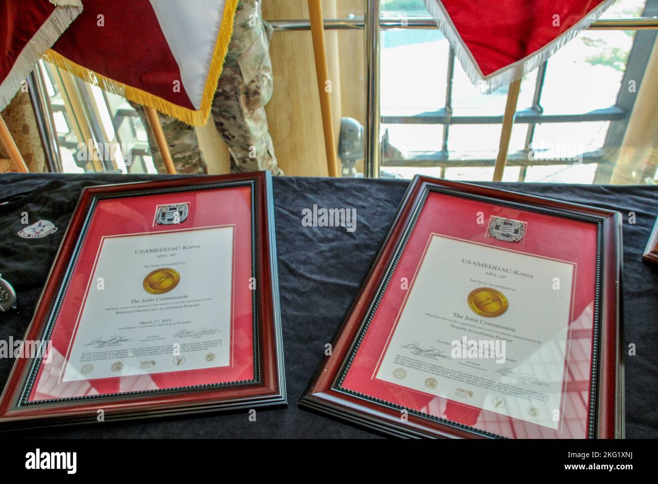 65. Medizinische Brigade veranstaltet jährlich 72. 38. paralleles Gesundheitssymposium Stockfoto