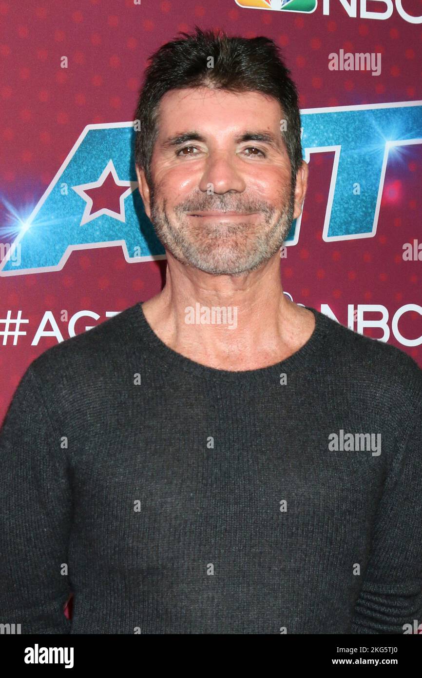 America's Got Talent Season 17 - Live Show Red Carpet im Pasadena Sheraton Hotel am 30. August 2022 in Pasadena, CA mit: Simon Cowell wo: Pasadena, California, USA Wann: 31 Aug 2022 Credit: Nicky Nelson/WENN Stockfoto