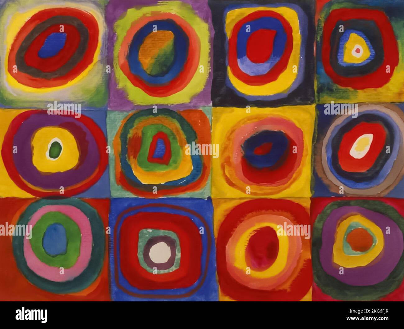 Quadrate mit konzentrischen kreisen Fotos und Bildmaterial in hoher Auflösung Alamy