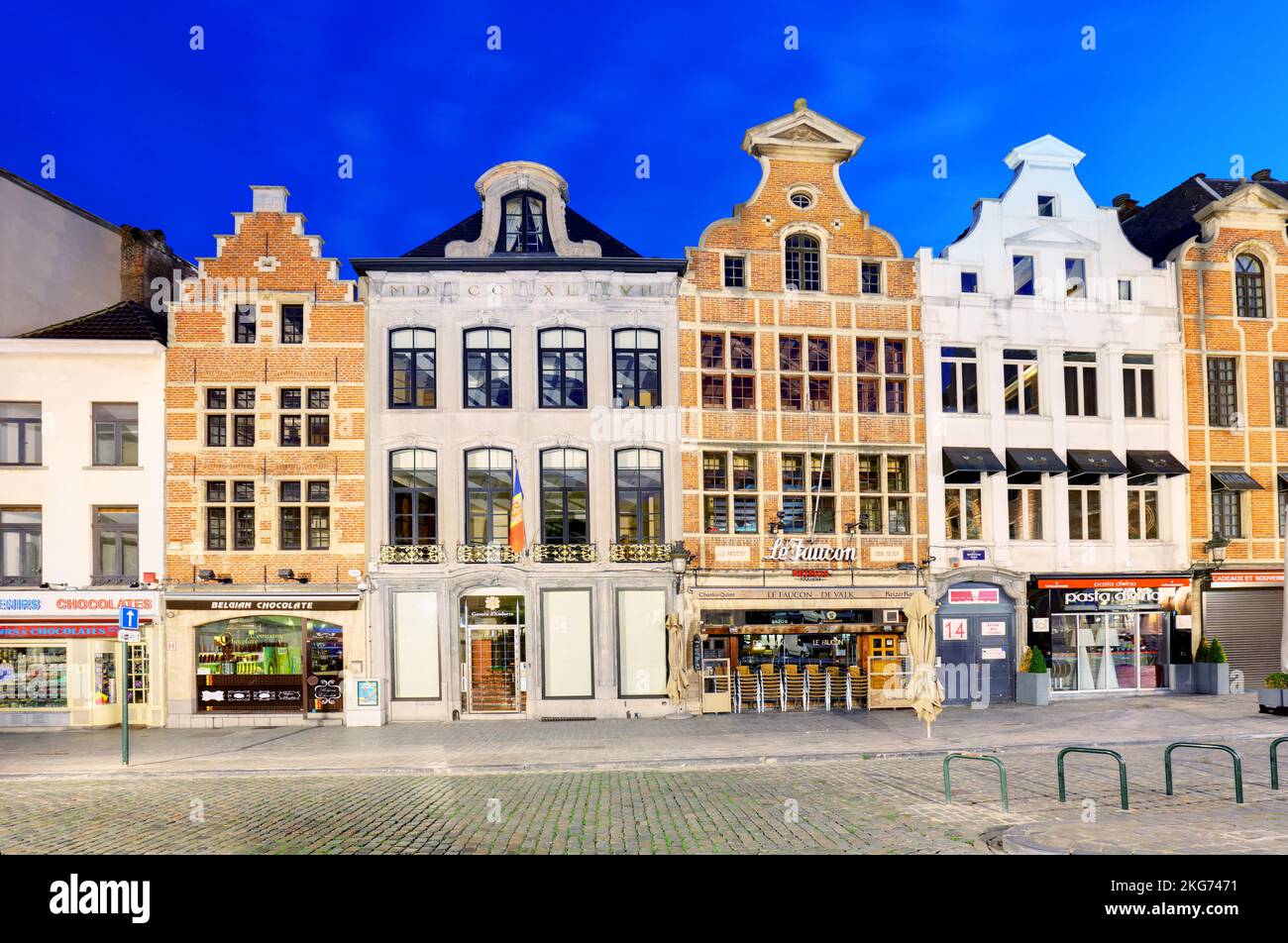 De l'Agora in Brüssel statt. Stockfoto