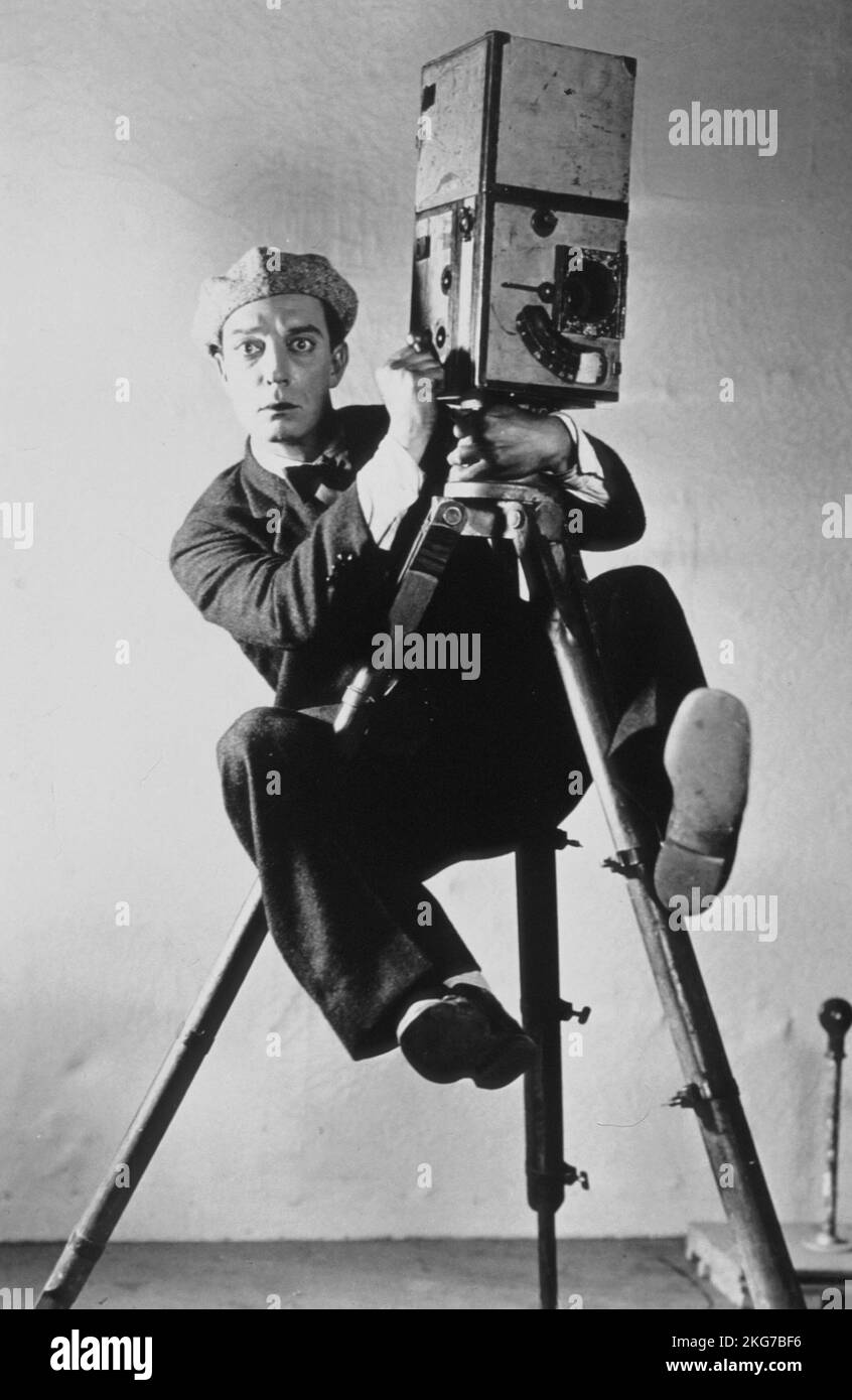 Der Kameramann Jahr: 1928 USA Regie: Edward Sedgwick Buster Keaton, Stockfoto