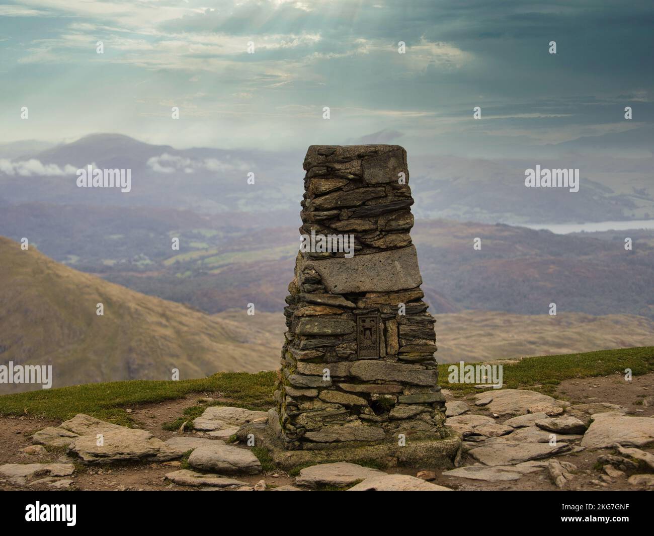 Old Man of Coniston Stockfoto