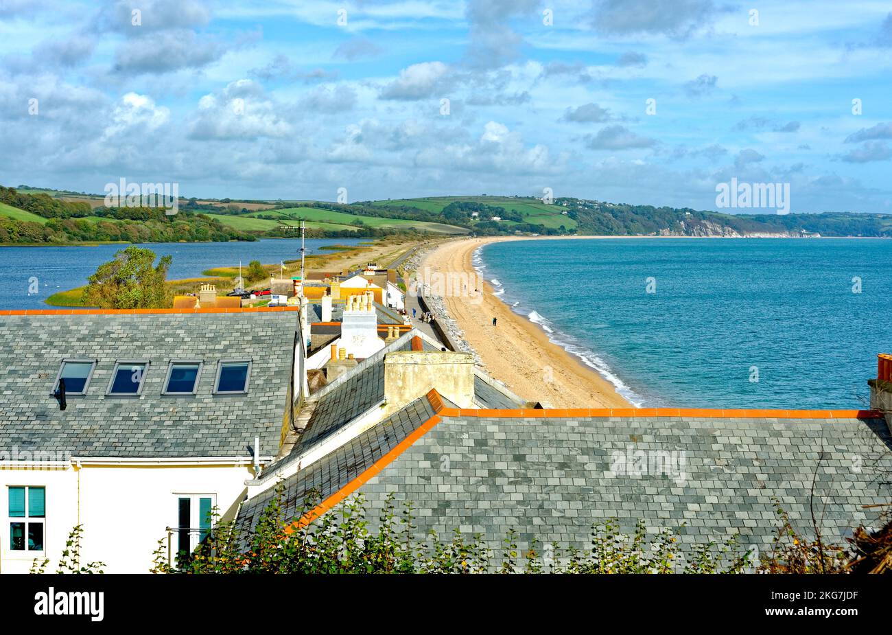 Slapton Sands Torcross South Devon England, Großbritannien Stockfoto