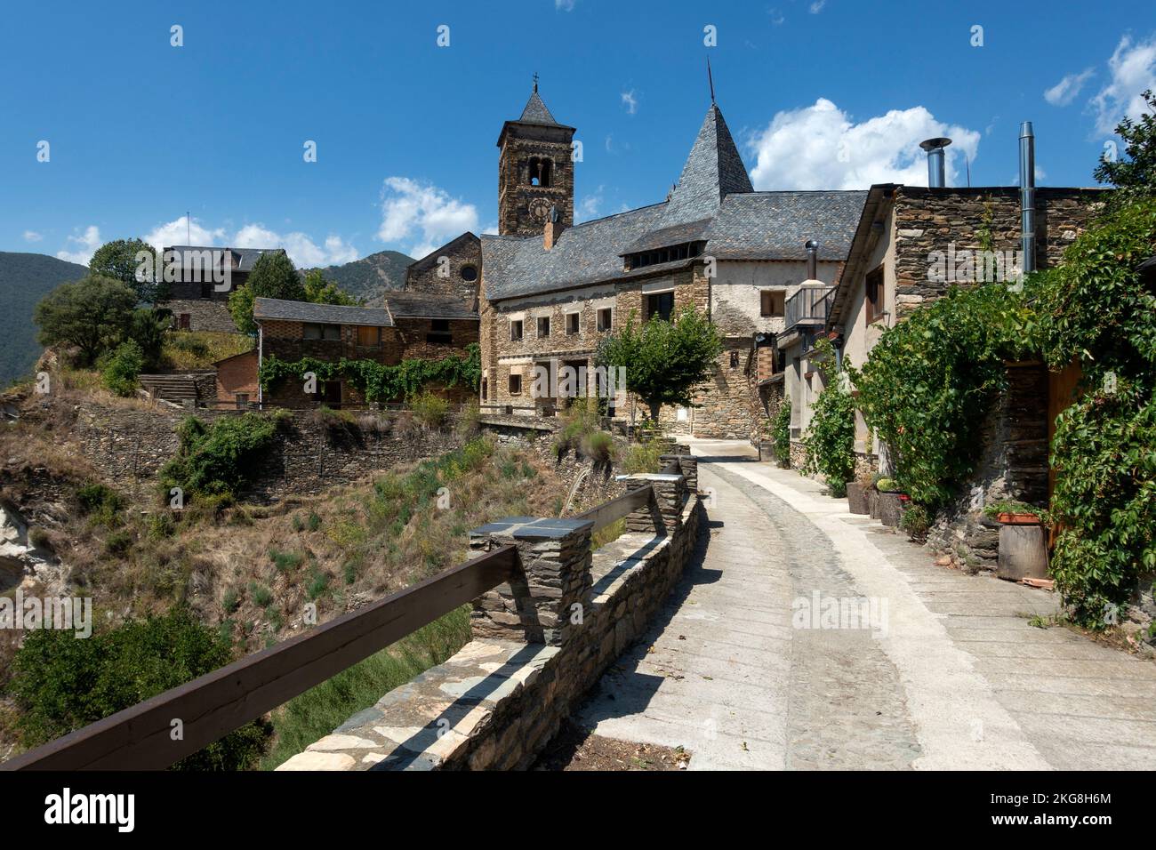 Tirvia.Lerida Provinz.Katalonien.Spanien Stockfoto
