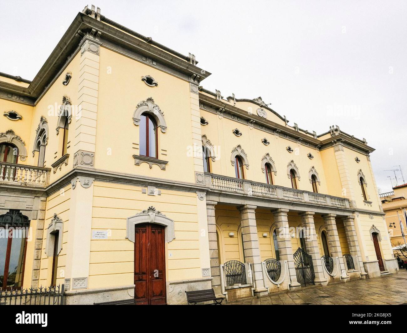 Italien, Sardinien, Olbia, Rathaus Stockfoto