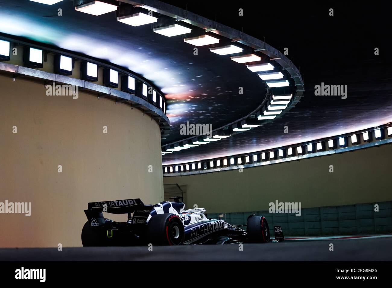 41 DE VRIES Nyck (NED), Scuderia AlphaTauri AT03, Aktion während der 2022 Nachsaison-Tests vom 22. Bis 23. November 2022 auf dem Yas Marina Circuit, auf der Insel Yas, Abu Dhabi - Foto Florent Gooden / DPPI Stockfoto