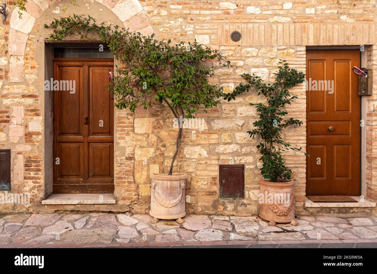 Corciano, Umbrien, Italien Stockfoto