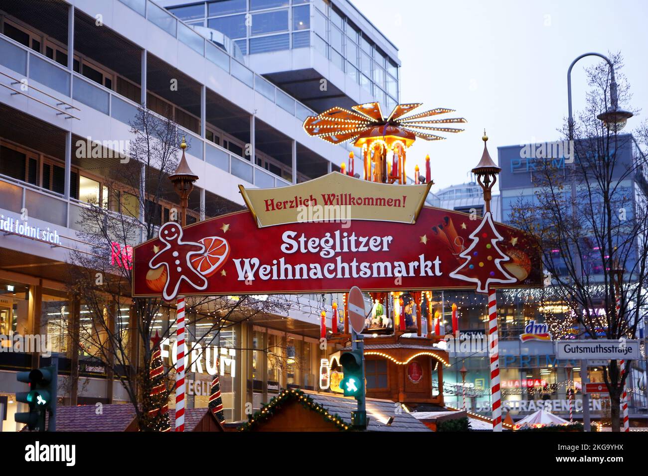 Berlin, Deutschland. 21.. November 2022. Das Foto zeigt den Steglitz