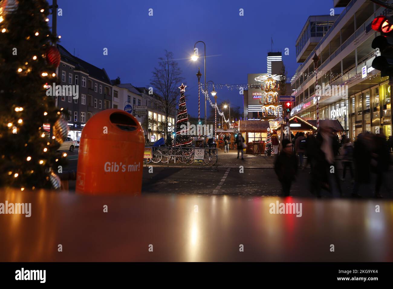 Berlin, Deutschland. 21.. November 2022. Das Foto zeigt den Steglitz