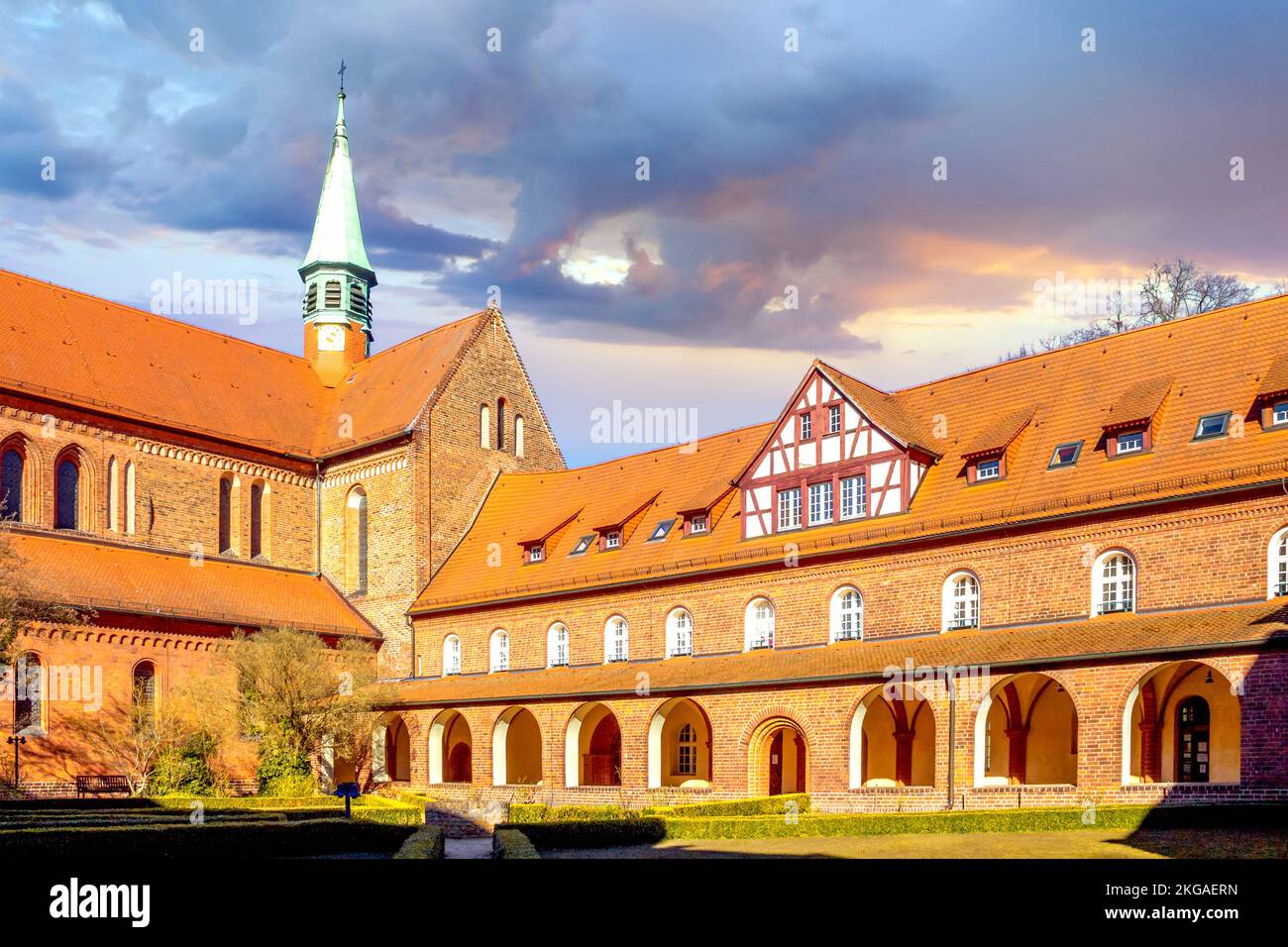 Abbey Lehnin, in Lehnin, Deutschland Stockfoto