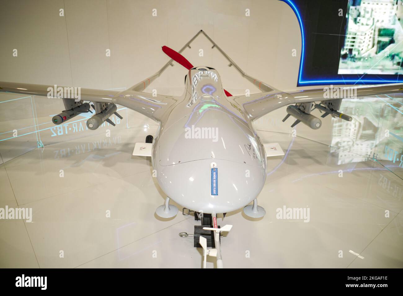 Bayraktar TB-2 SAHA EXPO, Mini Smart Munitions MAM-L, MAM-C, Cirit, L-UMTAS, Smart Munition Bozok, Stockfoto