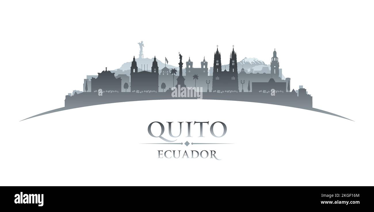 Skyline quito Stock-Vektorgrafiken kaufen - Alamy