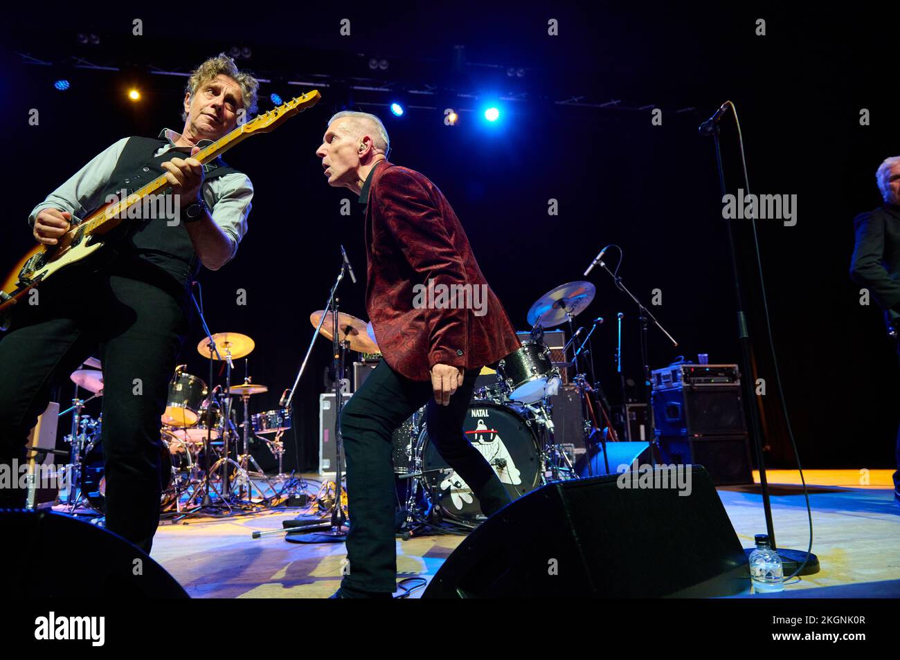 Portsmouth, Hampshire, Großbritannien - November 20 2022 - The Blockheads Tour mit Unterstützung von Dr. Feelgood in Portsmouth Guildhall (VZA 0432) (Bild: Vernon N Stockfoto