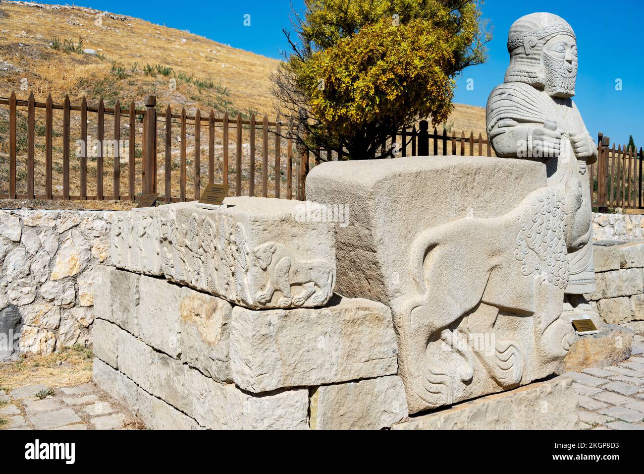 Asien, Türkei, Malatya, Arslantepe Stockfoto